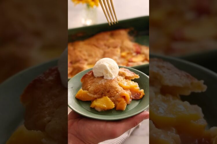 Easy Peach Cobbler