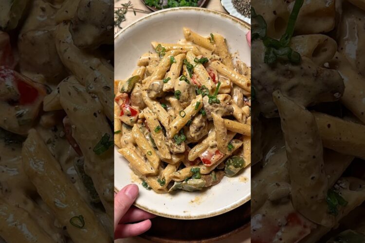 The most flavourful pasta you can make is Rasta pasta