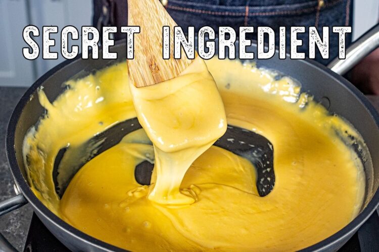 Movie Theater Style Nacho Cheese Sauce (Secret Ingredient!)