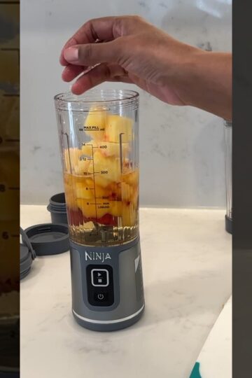 The Ninja Blast Portable Blender is perfect for smoothies on the go. #ugccontentcreator