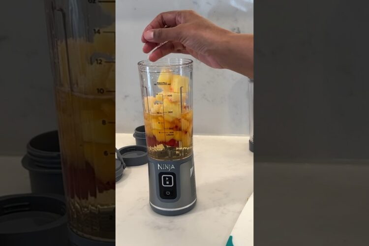 The Ninja Blast Portable Blender is perfect for smoothies on the go. #ugccontentcreator