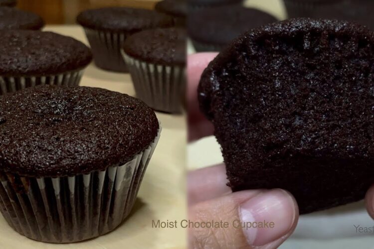 MOIST CHOCOLATE CUPCAKE Recipe