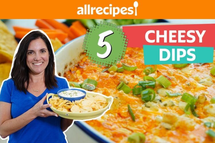 5 Crowd Pleasing CHEESY Dip Recipes for Any Occasion | Buffalo Chicken, Spinach, Queso & More!