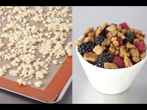 Technique de cuisine : préparer une pâte à crumble