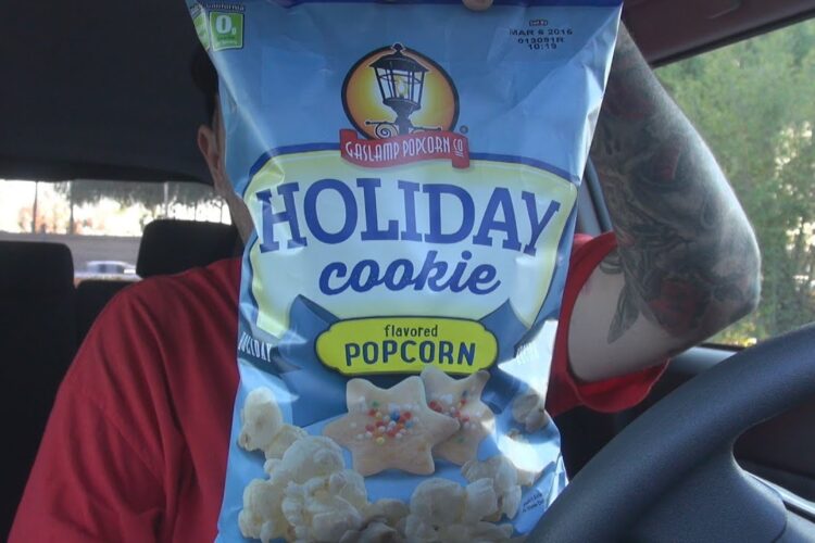 CarBS - Gaslamp Popcorn Holiday Cookie Flavored Popcorn