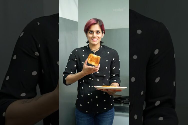 Chef Sanjna’s favorite golden ghee toast! Crispy, buttery, and irresistible. Try it now! 🧈✨