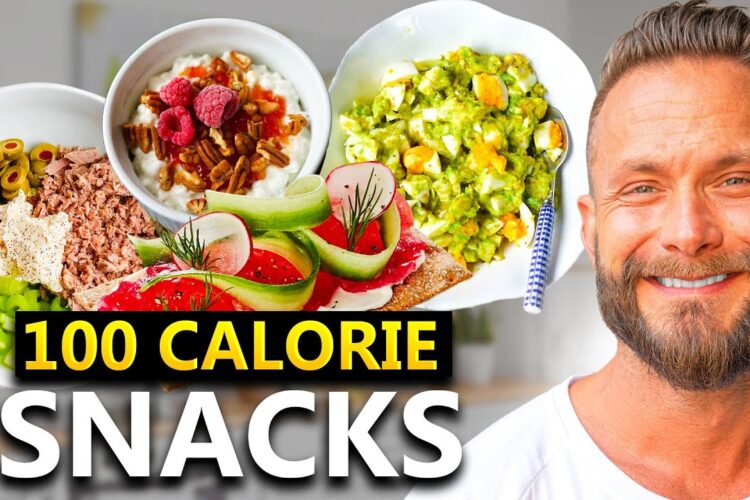 8 Healthy Snacks Under 100 Calories | Made in 2 Minutes!