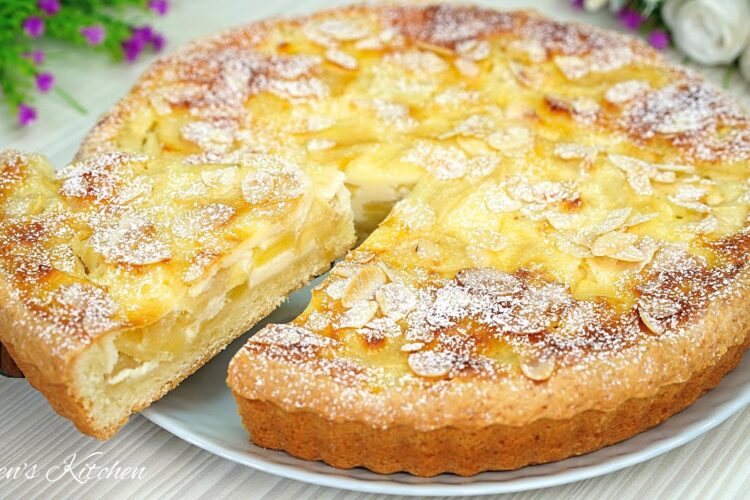 Apple pie that melts in your mouth! Simple and very tasty!