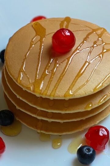 Easy perfect pancake at home ♥️🥞! Pancake Recipe!