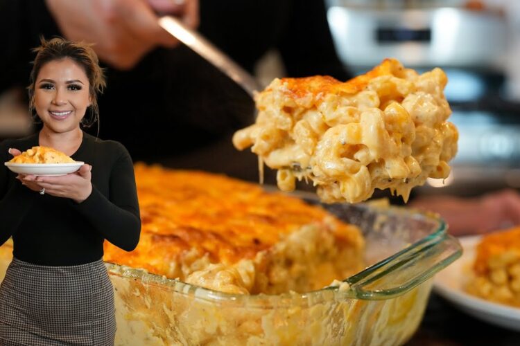 How to make the EASIEST Creamiest and Cheesiest Oven-Baked MAC & CHEESE