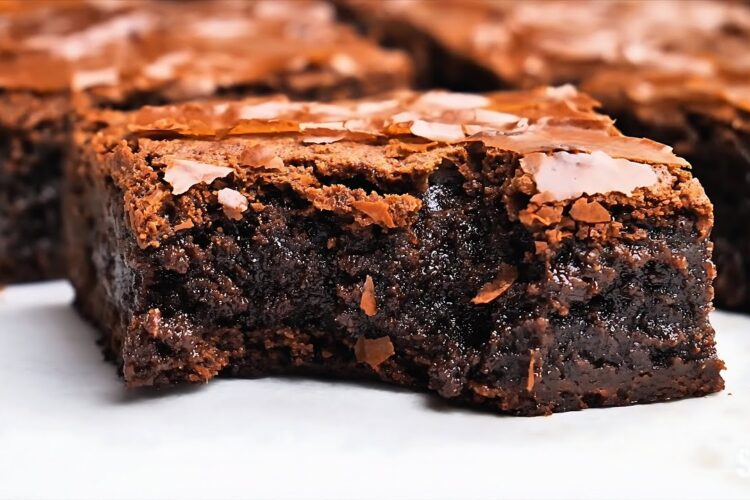 The Best Fudgy Brownies Recipe | Simple Way Of Making The Perfect Fudgy Brownies