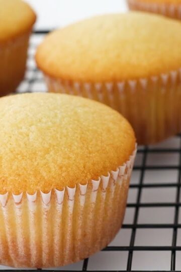 The most moist and fluffy cupcake I've ever had! Extremely easy!