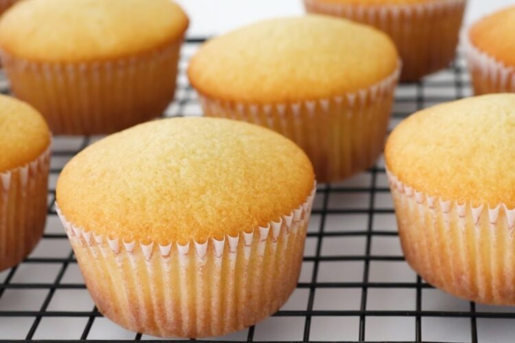 The most moist and fluffy cupcake I've ever had! Extremely easy!