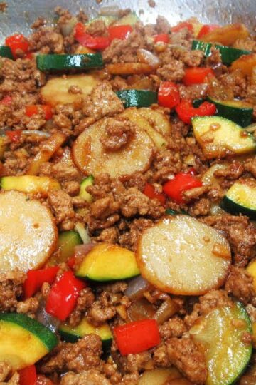 Asian Ground Turkey Stir Fry | Easy Stir Fry Recipe | Ground Turkey Recipes