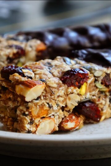 Easy No-Bake Granola Bars , Energy Bars