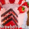 KETO Chocolate Strawberry Cake Recipe - Low-Carb, Low-Sugar Cake Recipe!!