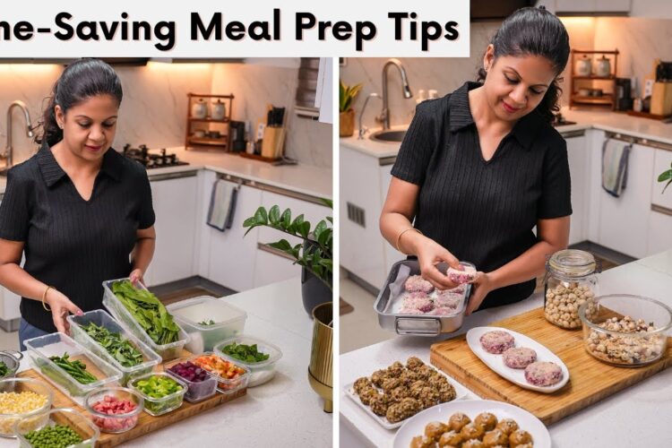 Time Saving Meal Prep Tips for a Hassle Free Cooking | My Weekend Meal Prep Routine