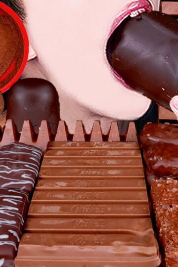 ASMR KITKAT CHOCOLATE CAKE ICE CREAM NUTELLA DESSERT MUKBANG 초콜릿 먹방 チョコレート アイスクリーム 咀嚼音 EATING SOUNDS