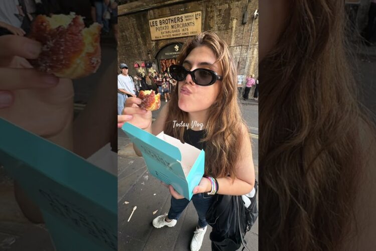 London Bridge & Borough Market 🇬🇧 | Creme Brûlée Donut Took My Soul 🍩😭