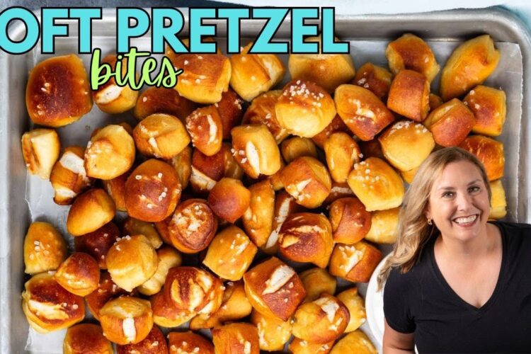 Soft Pretzel Bites Recipe - easy soft pretzels from scratch!