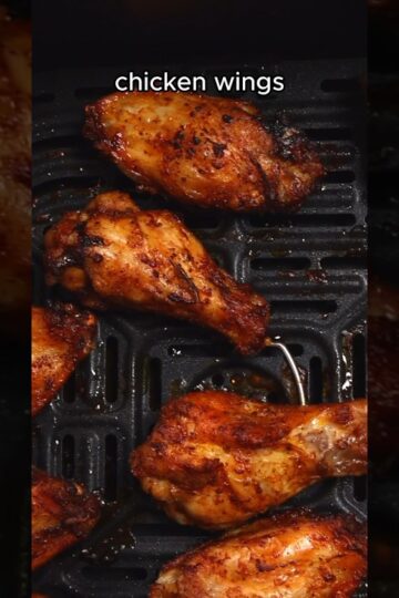 Air Fryer Chicken Wings Recipe #airfryer #chickenrecipe #recipe #foodshorts #foodie #easyrecipe