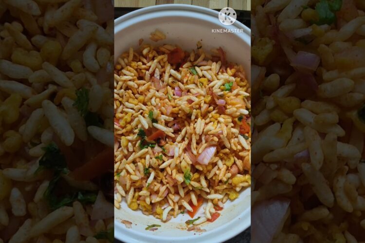 Mini vlog❤️பேல் பூரி😋/bhel puri recipe/puffed rice snack#bhelpuri #chaat #eveningsnack #tamil#shorts