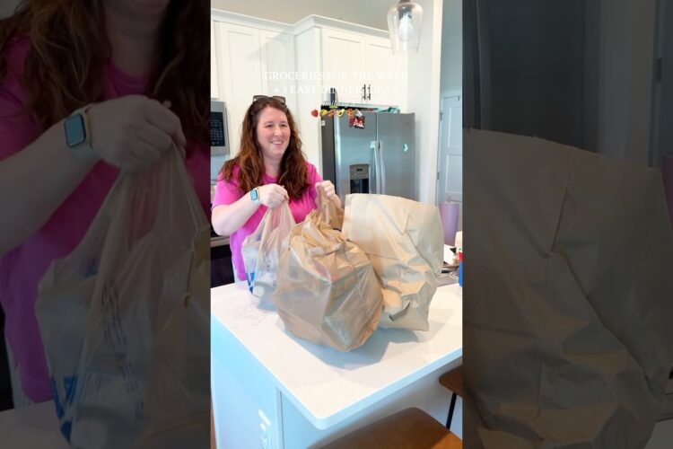 Easy dinner ideas #recipe #dinner #groceryshopping #groceryhaul