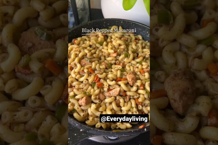 Desi Macaroni Recipe | Macaroni | Spaghetti | Black Pepper Macaroni | Chicken Macaroni | Pasta #food