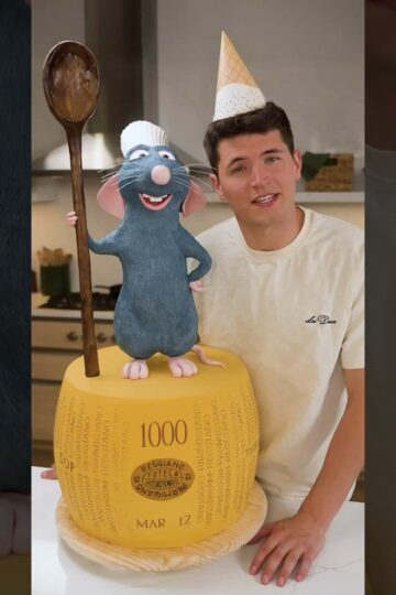 Ratatouille Birthday Cake