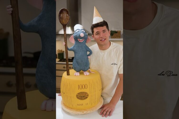 Ratatouille Birthday Cake