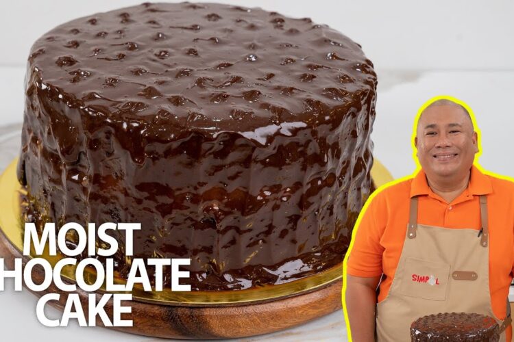 Moist Chocolate Cake, SIMPOL!