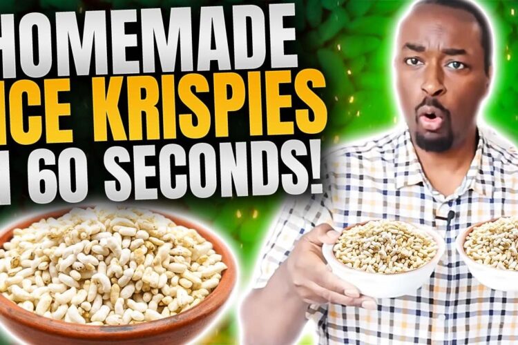 Super-Simple  Homemade Rice Krispies – The Authentic Rural Indian Way! #muri #pori' #பொரி
