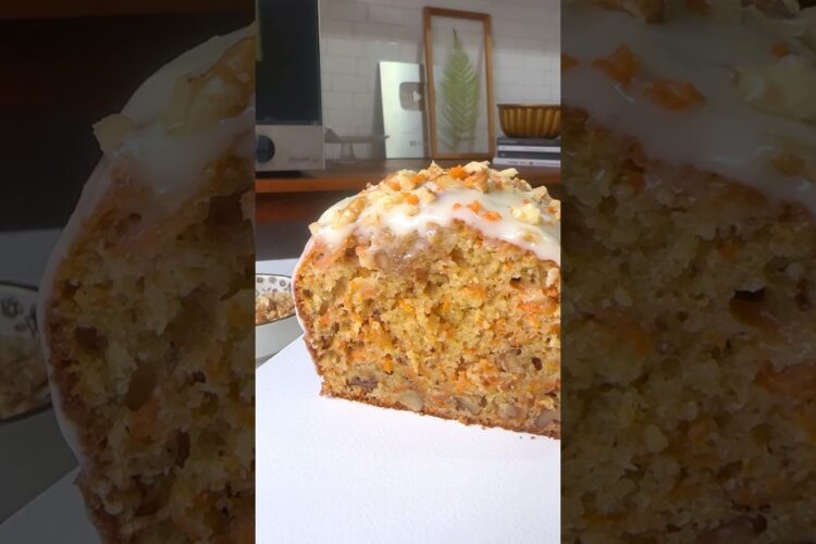 CARROT CAKE Mira la receta en los comentarios #receta #cooking #deliciosas #carrotcake