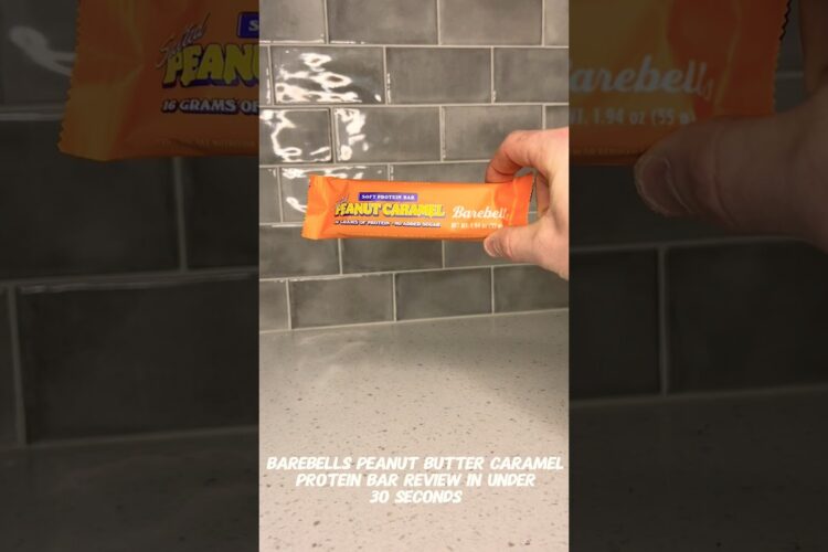 Barebells Peanut Butter Caramel Protein Bar Review in Under 30 Seconds!!