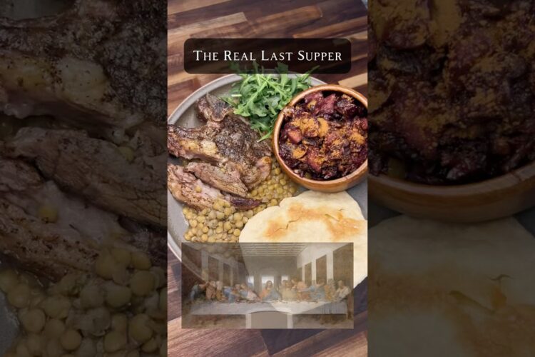 The Real Last Supper of Jesus #history #recipe #christ #christian #lastsupper #fyp #cooking #easter