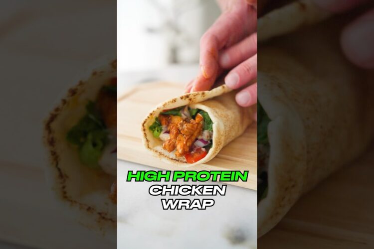 52G Protein Chicken Wrap 🫡 (354 cals)