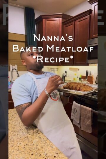 Get ready to drool! Nanna's Baked Meatloaf recipe coming right up! 🍽️ #shorts #ComfortFood