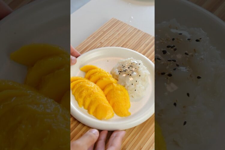 mango sticky rice 🥭