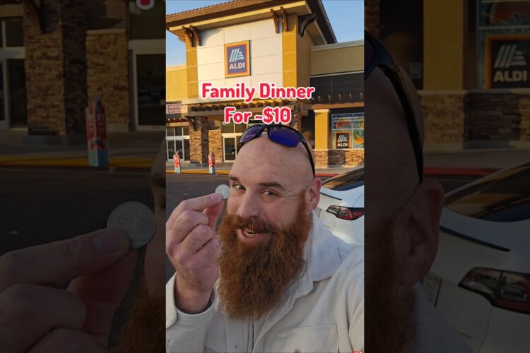 Yummy Dinner for ~$10 #poormanscomfortfood #Aldi #budgetmeals #cheapmeals #easymeals #familydinner