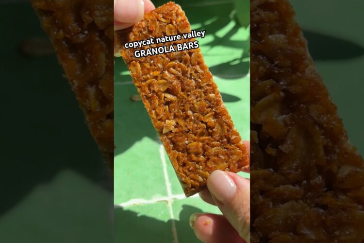 I re-engineered Nature Valley Granola Bars ✨