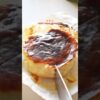 single serve burnt basque cheesecake (eggless + 5 ingredients + airfried) 🍰