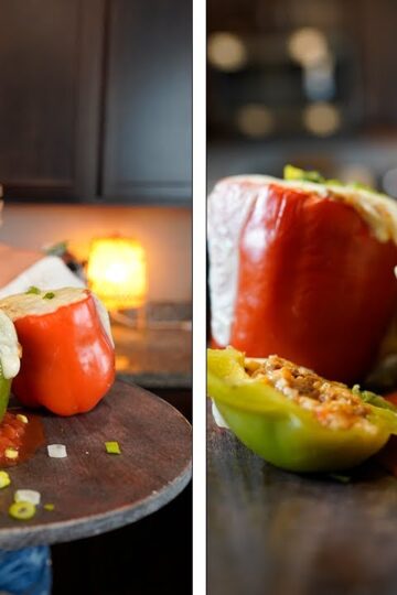 HOW TO MAKE THE BEST MEXICAN STUFFED BELL PEPPERS
