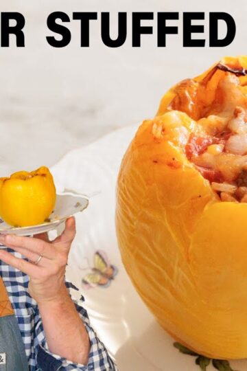 Easy Air Fryer Stuffed Peppers