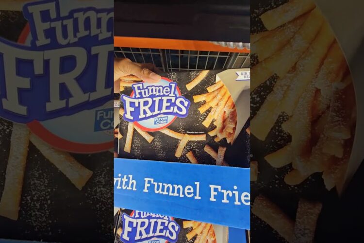 new funnel cake fries are here at Costco!!