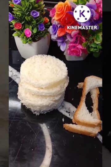 VIRAL NO BAKE OREO BREAD CAKE #shorts #trending #foodshorts #cake #viral