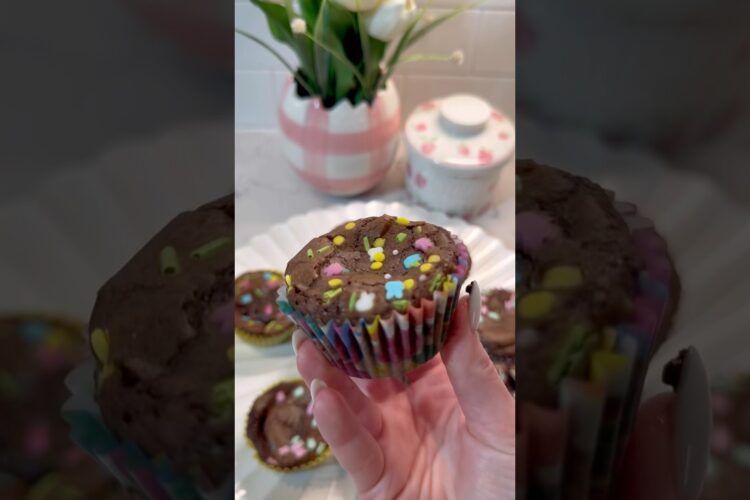 Easter brownies 🌼🍫💕 #brownies #easyrecipe #dessert #easter