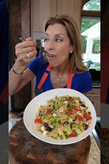 Greek Orzo Pasta Salad