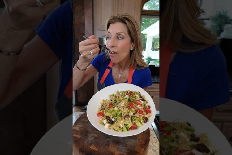 Greek Orzo Pasta Salad