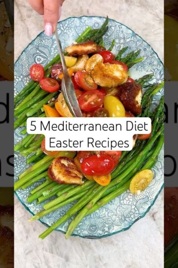 5 Mediterranean Diet Easter Recipes (Easter Ideas) #easterrecipes