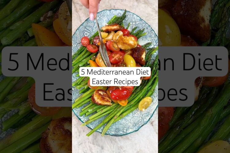5 Mediterranean Diet Easter Recipes (Easter Ideas) #easterrecipes